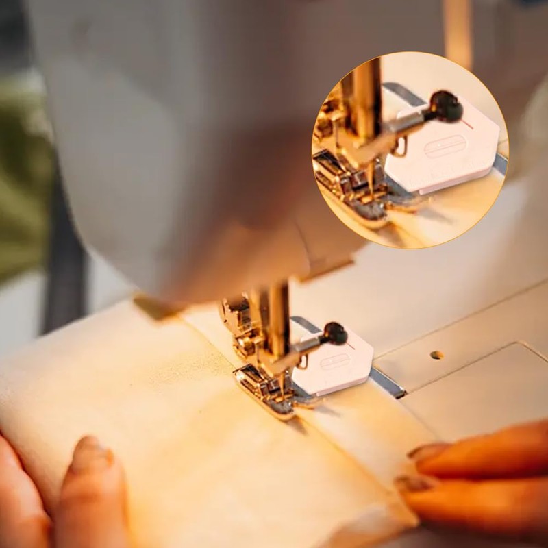 2 PCS Magnetic Seam Guide for Sewing Machine, Multifunctional Polygonal