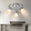 HiBay LED 3-Light Track Lighting Kit, Adjustable Ceiling Light Fixture