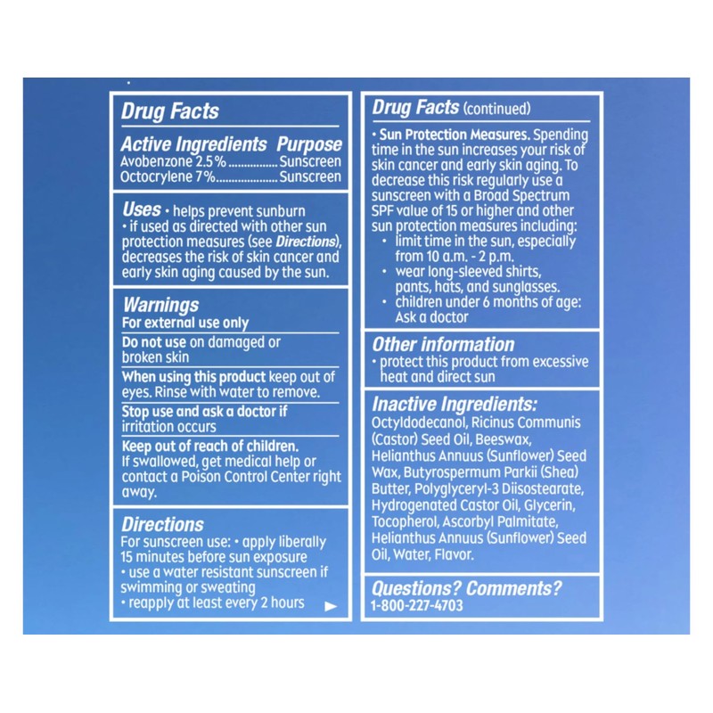 NIVEA Smoothness Broad Spectrum SPF 15 Sunscreen Lip Care, 0.17