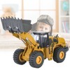 1:50 Alloy Wheel Loader Model Engineering Construction High Simulation Car