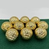 Aolowewin Golden Gold Golf Ball, Novelty Golf Ball for Gift