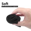 Face Shadow Double Eyeglasses Pouch Large Squeeze Top Microfiber Soft