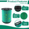 VF6000 HEPA Filter 2-Pack Compatible with Ridgid 5-20 Gallon Vacuums