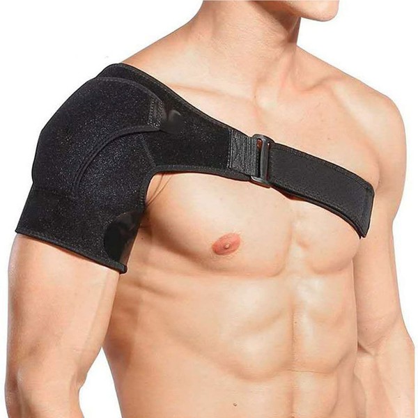 Adjustable Shoulder Brace for Men/Women, Suitable for Shoulder Stiffness, Rotator Cuff and Sprains, Adjustable Shoulder Strap