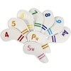 9 Piece Golf Headcover Iron Cover with Counts 9 Color