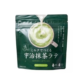 Tsuboshi Seicha Honpo Uji Matcha Latte Made with Milk, 3.5 oz (100 g)