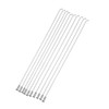 BULLSPANN 10pcs Mountain Road Bike Spoke Bicycle 26cm Silver Tone