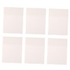 Operitacx Pack of 6 Sticky Note Sticky Note Memo Stickers