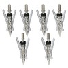 UP100 6PCS 2-Blade Broadheads Archery 50mm Cutting Diameter 100 Grain