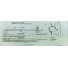 Deep Blue Gaff Mounting Bracket for 3-Inch Gaff,White