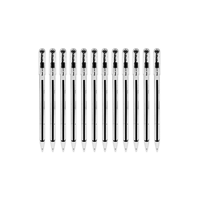 Pentel Superb Ball Pen Fine 0.7mm Tip 0.25mm Line Black