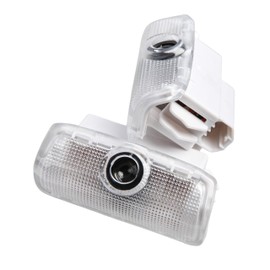 USARemote 2PCS LED Logo Projector Door Lights – Welcome Courtesy Puddle Lamps Replacement for Q50 Q60 Q70 FX35 G37 M37 – Easy Install, No Drilling, No Pry Tool Included