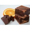 Mo's Fudge Factor, Dark Chocolate Orange Fudge, 1/2 Pound