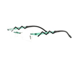 Switch it! Set of Interchangeable Brackets Plastic Zigzag, Combi 2178 petrol black