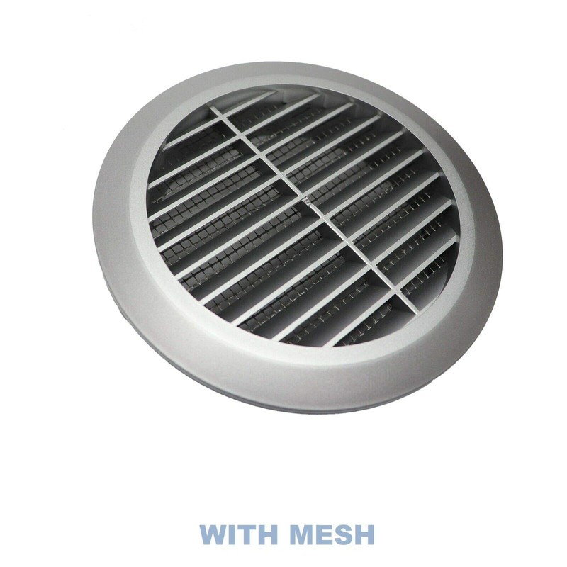 Cotarba Satin 70 mm 2.75" Circle Air Vent Grille Round