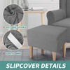 YEMYHOM Ottoman Cover Latest Jacquard Design High Stretch Folding Storage