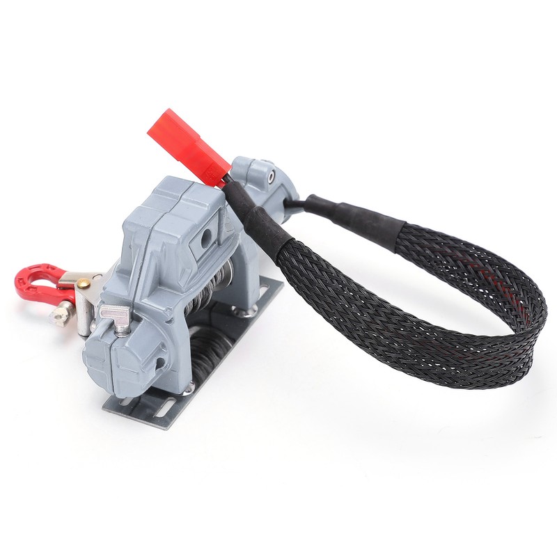 RC Automatic Winch and Wireless Remote Controller Receiver Simulation for