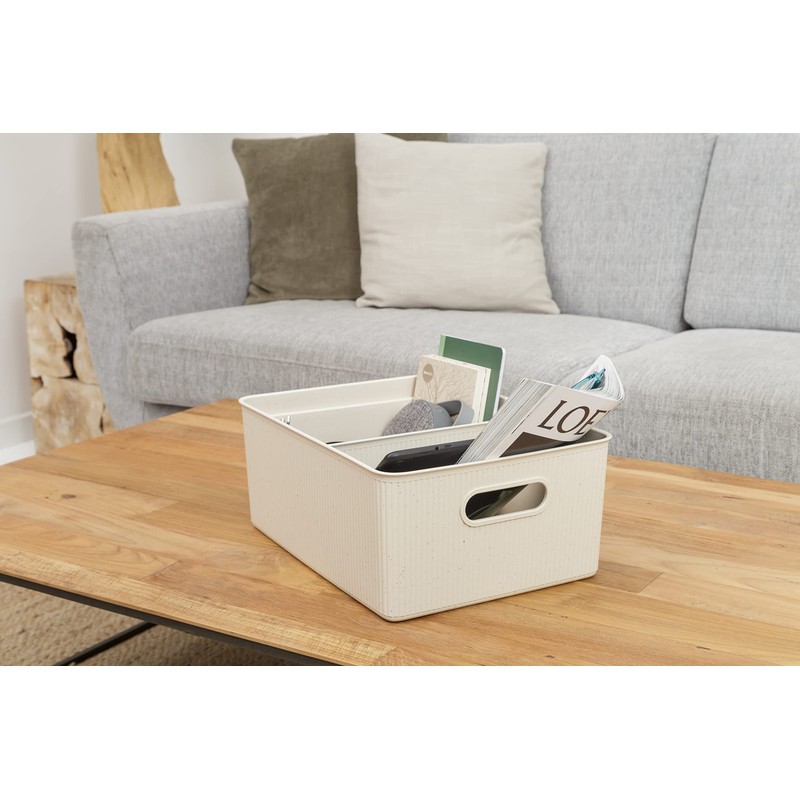 TATAY Storage Box Baobab ECOHOME, 15L Capacity, Polypropylene BPA free,