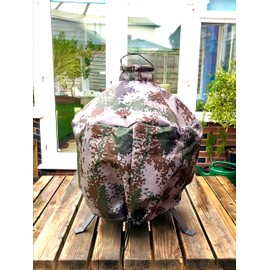 Aldi Mini Kamado BBQ Cover in Camo for 13'' Aldi Lidl Mini Kamado BBQ Grill 13 inch (13KCCAMOPREM)