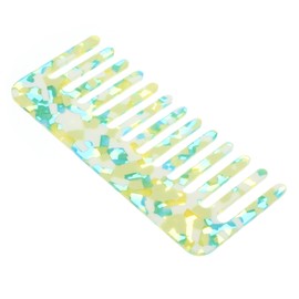 WOONEKY Portable Hair Detangler Wide Tooth Comb for Straight Hair for Women Men Boys and Girls