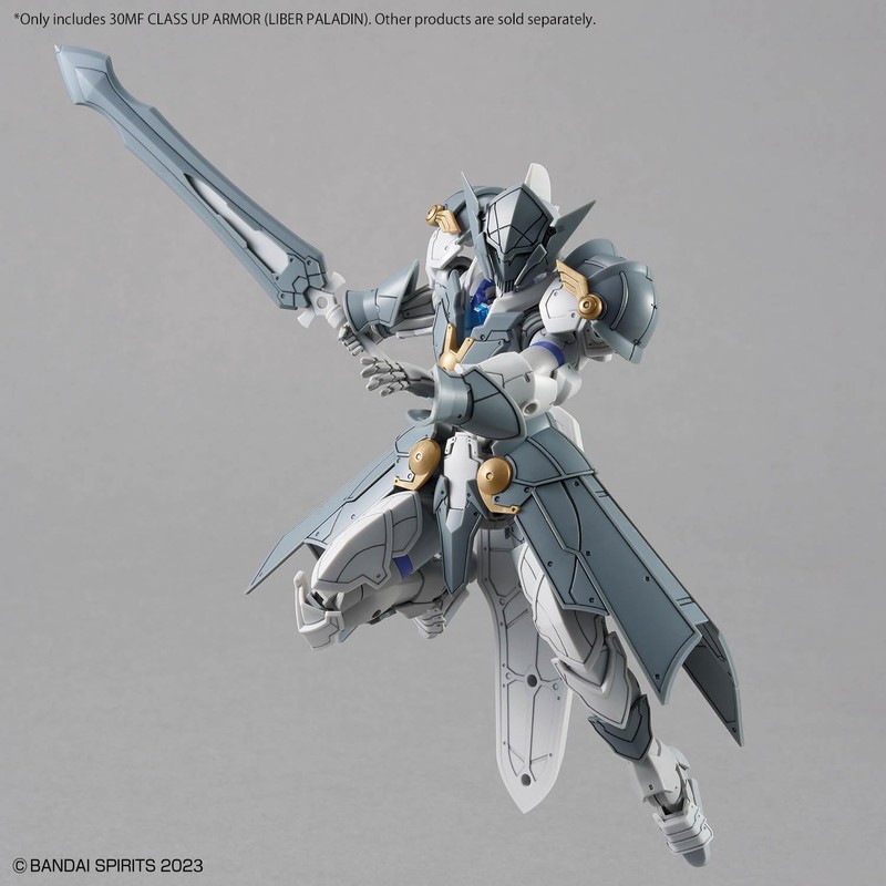 BANDAI SPIRITS 30MF Class-Up Armor (Liber Paladin) Color-coded Plastic Model