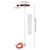 YIYIBYUS 30ft Long Reach Solar Panel Cleaning Brush Kit, Adjustable