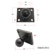 zkm Aluminium Square Mount Base mit Kugelkopf für Ram Mount