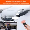 BANVIE Car Alarm System with Remote Starter and Engine Start