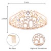 BRT Bearingshui 60th Birthday Sash and Tiara for Woman, Gold