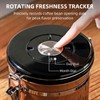 Bincoo Stainless Steel Coffee Canister with Date Tracker - 1500ml/18oz