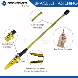 ODM 6'' Necklace Fastening Helper Women Bracelet Hook - Gold Color Jewelry Tools