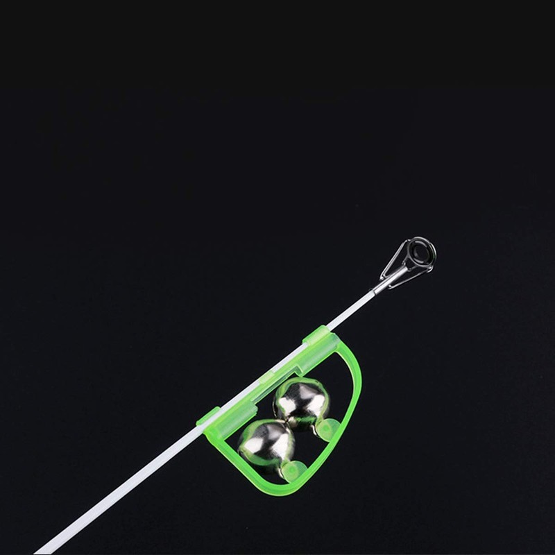 HiBD Fishing Bells 20 Pcs Curved Fish Bells Fishing Rod