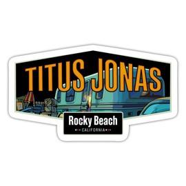 Spreadshirt Titus Jonas Caravan Sticker 10 x 10 cm 10 x 10 cm Matt White