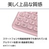 Casio JF-S200-PK-N Stylish Calculator, Light Pink, 12 Digits, Just Type