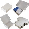 WHITE OR BROWN SHIPPING CARDBOARD BOXES POSTAL MAILING GIFT PACKET