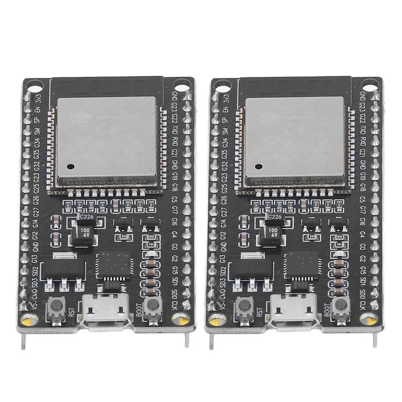 2 Pcs ESP32 Development Board 2 in 1 Dual Core