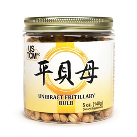 Unibract Fritillary Bulb Ping Bei Mu Sulfur-Free 平貝母 無熏硫 (5oz)