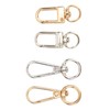 40Pcs Lobster Claw Clasps Zinc Alloy Gold Silver Color Glossy