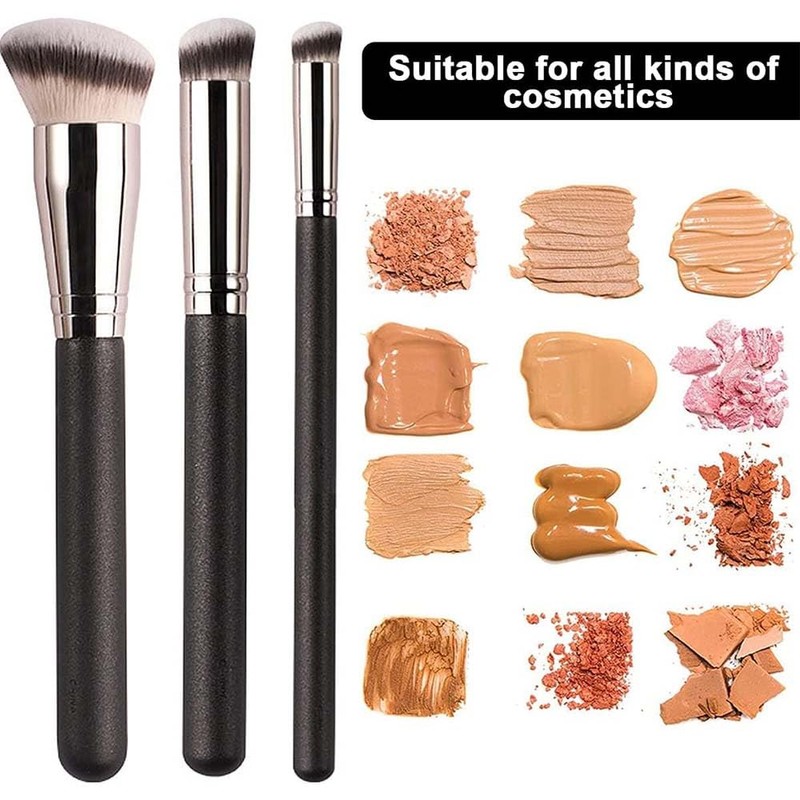 3 Packs Makeup Brushes Foundation Brush and Concealer Brush Concealer
