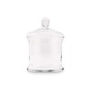 Weddingstar Small Glass Apothecary Candy Jar - Cylinder with Lid