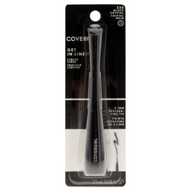 COVERGIRL Get In Line Liquid Eyeliner, Black Crystal, 0.08 Fl Oz (packaging may vary)