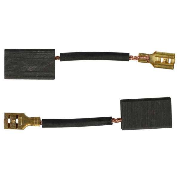 vhbw 2 x Carbon Brushes 16 x 10 x 5