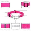 haoyueer Martingale Dog Collar, Stainless Steel Chain, Martingale Collar with