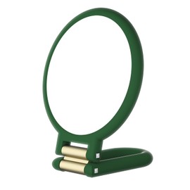 Liventhrall Magnifying Handheld Mirror Double Sided, 1X 15X Magnification Hand Mirror, Travel Folding Held, Pedestal Makeup Desk Vanity