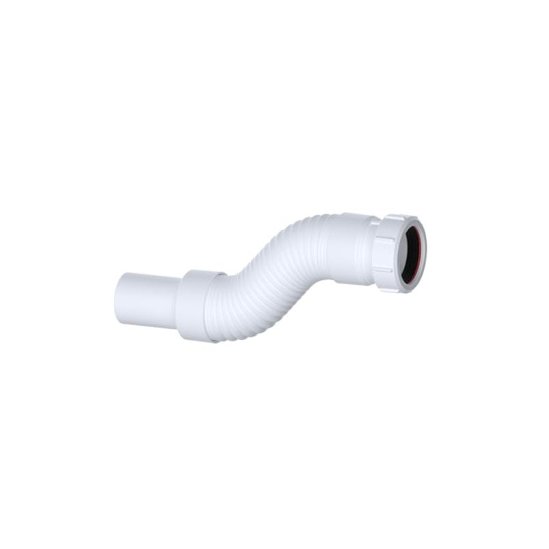Universal Outlet Compact Flexible Waste Pipe Connector 1.1/2 Inch -