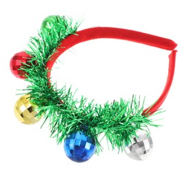 Healvian Christmas Disco Ball Headbands for Durable and Holiday Hair Accessories Easy to Wear Festive Hair Hoop for Charming Xmas Party Headwear Versatile Xmas Decoration