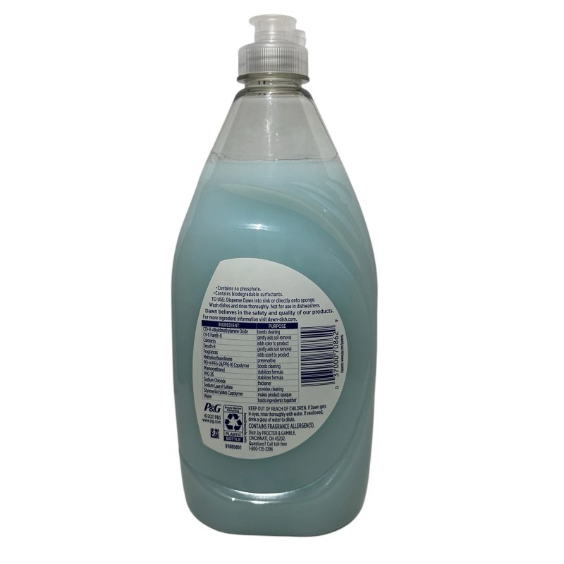 Dawn Ultra Gentle Clean Aloe & Sage Scent Dishwashing Liquid