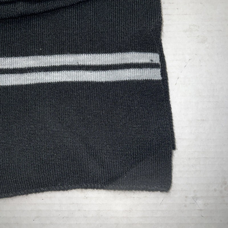 Geoffrey Beene New Geoffrey Beene Black And White Knit Hat