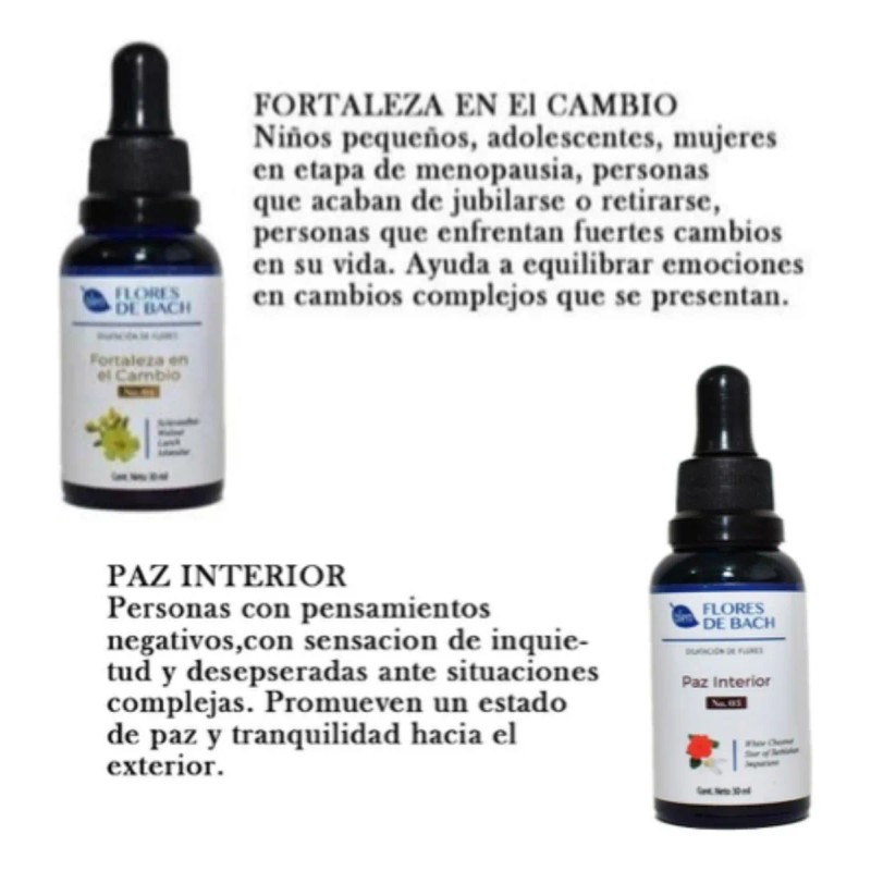 Frascos Flores Bach