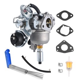 UOIENRT 541-0765 Carburetor, Replacement for Onan 5500 Generator, Replace 5410765 146-0774 A043B781 141-0983 Grand Marquis Gold Generator, with Mounting Gaskets Fuel Filter Cleaner Tool Kit